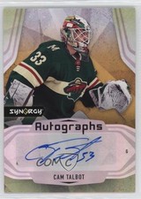 2021-22 Upper Deck Synergy Mystery Black Achievement Cam Talbot #A-CT Auto 1u6