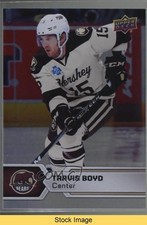 2017-18 Upper Deck AHL Rainbow Foil Travis Boyd #8 READ 0p0t