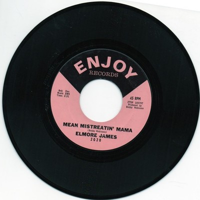 R&B Blues - Elmore James - Mean Mistreatin' Mama / Bleeding Heart NM