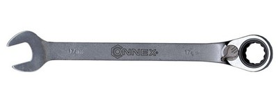 Connex Gabelringschlüssel Knarre 17 mm Chrom-Vanadium-Stahl