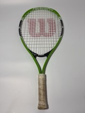 Wilson Youth Roger Federer 23 Tennis Racket 3 5/8" Aluminum Green Black