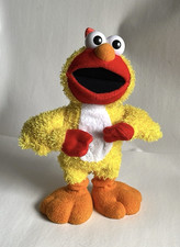 Fisher-Price Chicken Dance Elmo Sesame Workshop 2001 Plush Tested Works