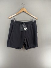 Ten Thousand Session Short No Liner 7in Black Medium Gym Workout Training