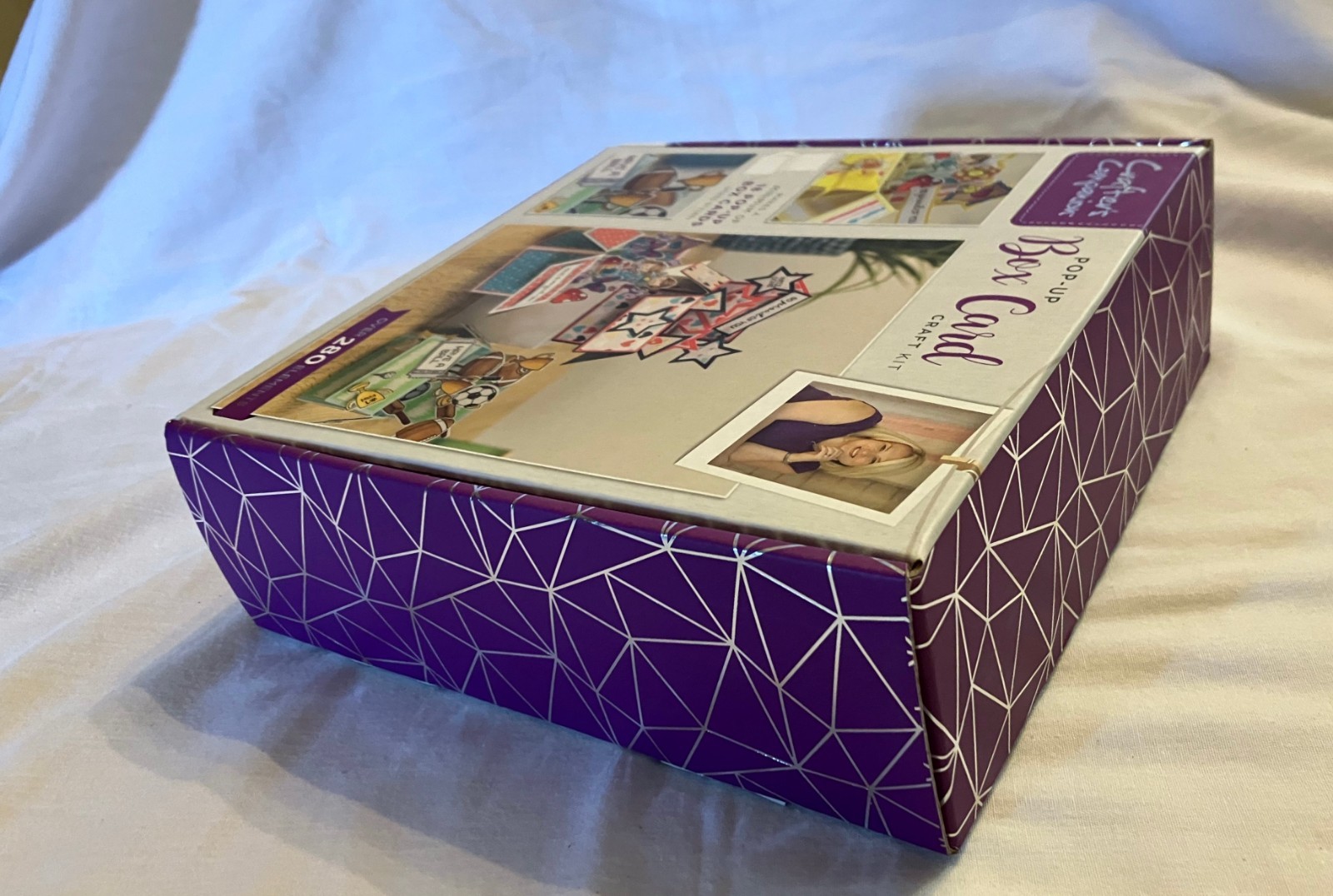 Crafter's Companion #24 Pop Up Box Card Card Making Craft Box Kit Complete