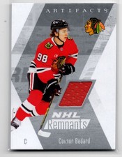 2025-26 Upper Deck Artifacts NHL Remnants Connor Bedard Chicago Blackhawks #NR-7