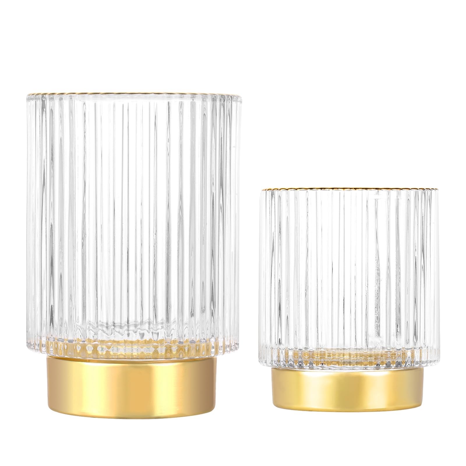 Makeup Brush holder Organizer,Crystal Cosmetic Makeup Brush Glass Brushes Sto...