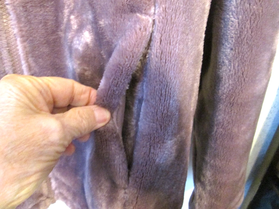 Chaqueta de piel sintética púrpura XL para mujer 32 Degree Heat nueva sin etiquetas Foto 3 de 4