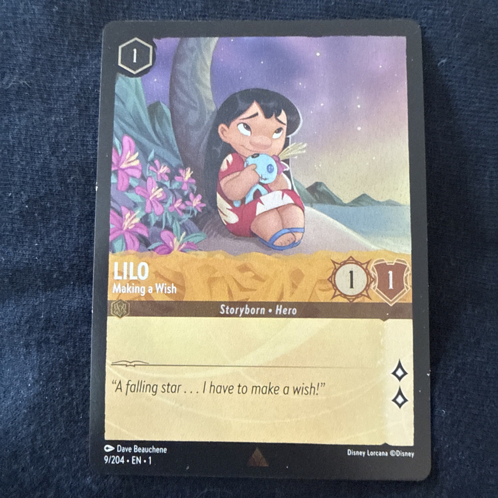 Lilo - Making a Wish 9/204 The First Chapter Cold Foil
