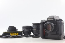 [COME NUOVO / cinturino.] Nikon F5+AF 85mm f1.8D+50mm f1.4D+Sigma 28-105mm dal GIAPPONE