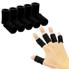 Finger Sleeves , Thumb Splint Brace For Finger Support, Breathable Elastic Fi...
