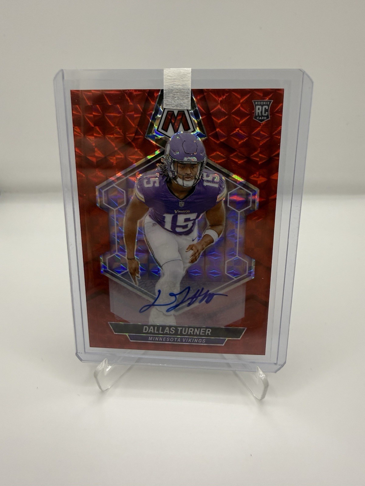 2024 Panini Mosaic Dallas Turner Rookie Auto /199