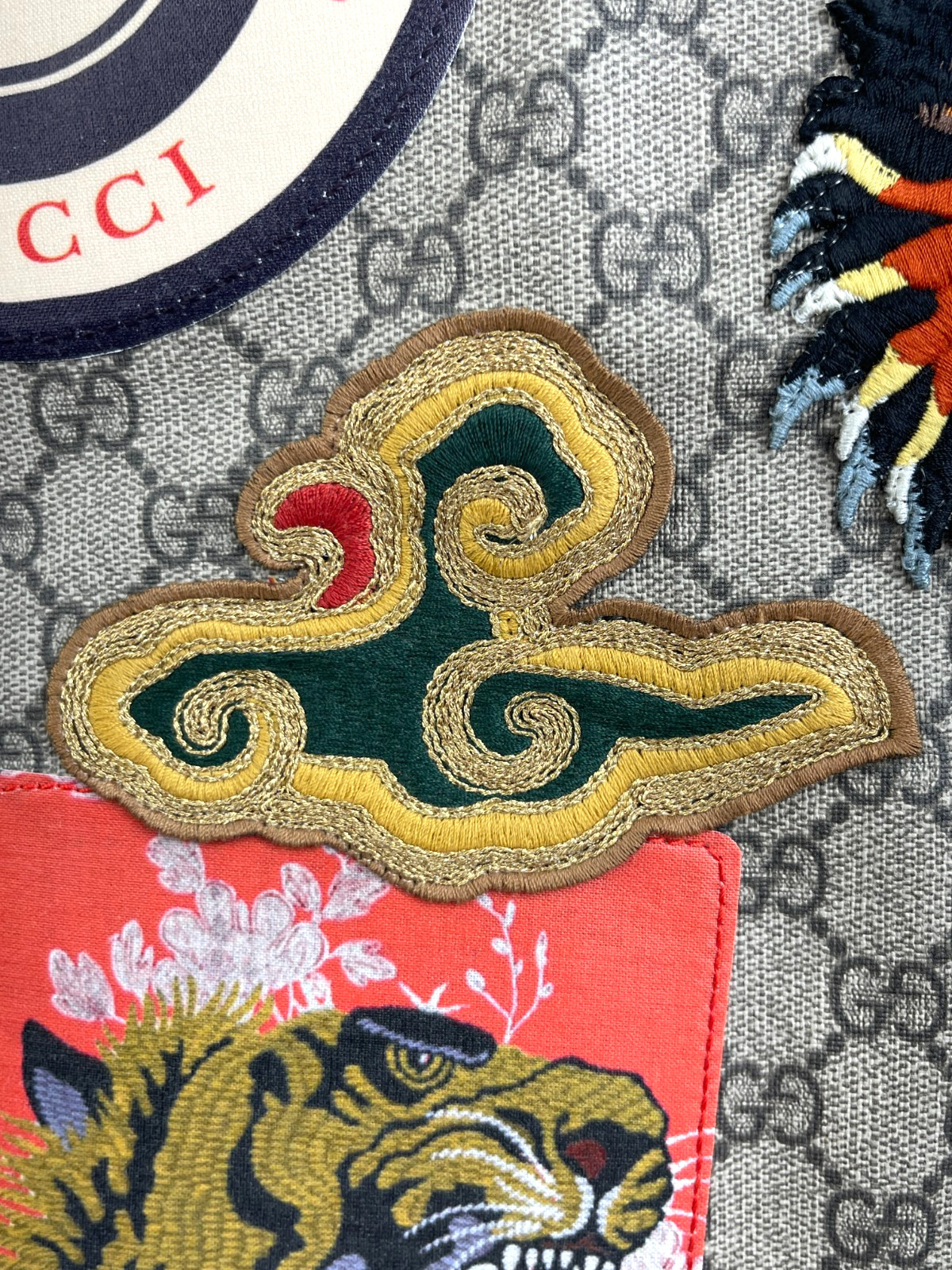 GUCCI Soft GG Supreme Monogram Drawstring Backpac… - image 11