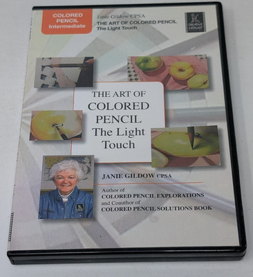 Art Lesson DVD Colored Pencil The Light Touch with Janie Gildow