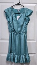 Steve Madden Womens Prairie Dreams Ruffled Mini Party Dress Size XS