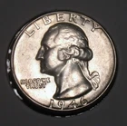 1946 HIGHGRADE SILVER WASHINGTON QUARTER 90% Silver