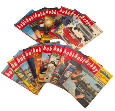 Nr.1-17, 1966 Hobby Magazin der Technik 60er Jahre Raumfahrt Oldtimer Medizin