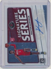 2020-21 Donruss Optic #SS-KMJ Kenyon Martin Jr. Signature Series Rookie