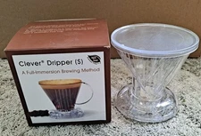 Clever Dripper Coffee Maker BPA Free Full-Immersion Steeping Pour On Sweet Maria