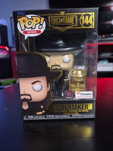 Funko Pop WWE Undertaker #144 Hall Of Fame Fanatics Exclusive