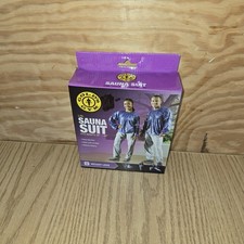 Golds Gym Sauna Suit L-XL Weight Loss Workout...
