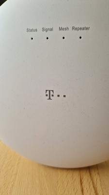 Telekom Speed Home WiFi Repeater Mesh WLAN Extender 2x LAN WPS weiß