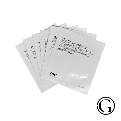 YSE Beauty The Overachiever Brightening & Depuffing Eye Masks   White / 6 pairs