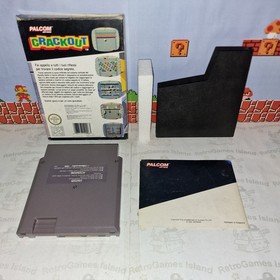 CRACKOUT NINTENDO NES PAL A VERSIONE ITALIANA MATTEL ITA CIB
