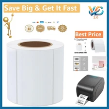 Rollo 3x2 Thermal Label Roll 500 Labels for Zebra & Compatible Printers