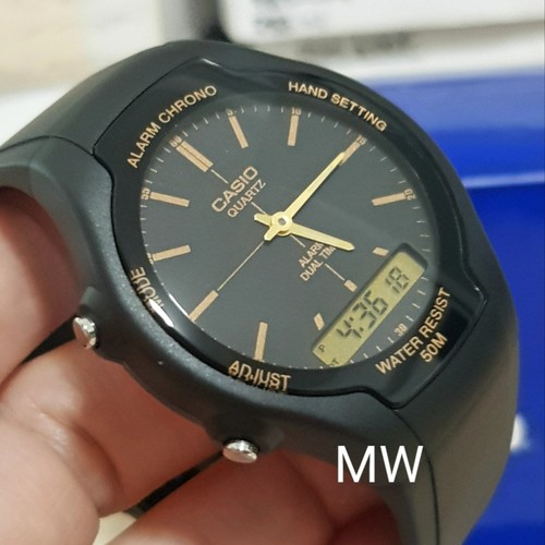 100% GENUINE LATEST CASIO AW90H-9E MULTI-FUNCTION DUAL-TIME DIGITAL/ANALOG  WATCH 4971850935506 | eBay