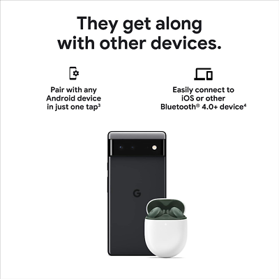 【新品未使用】Pixel Buds A-Series Dark Olive Google Pixel Buds A-Series - True Wireless Earphones With