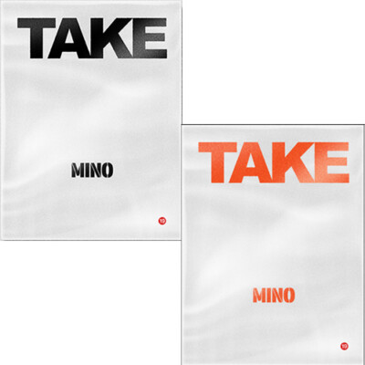 WINNER SONG MINO [TAKE] 2nd Album CD+Photo Book+2 Band+Book+Card+Sticker