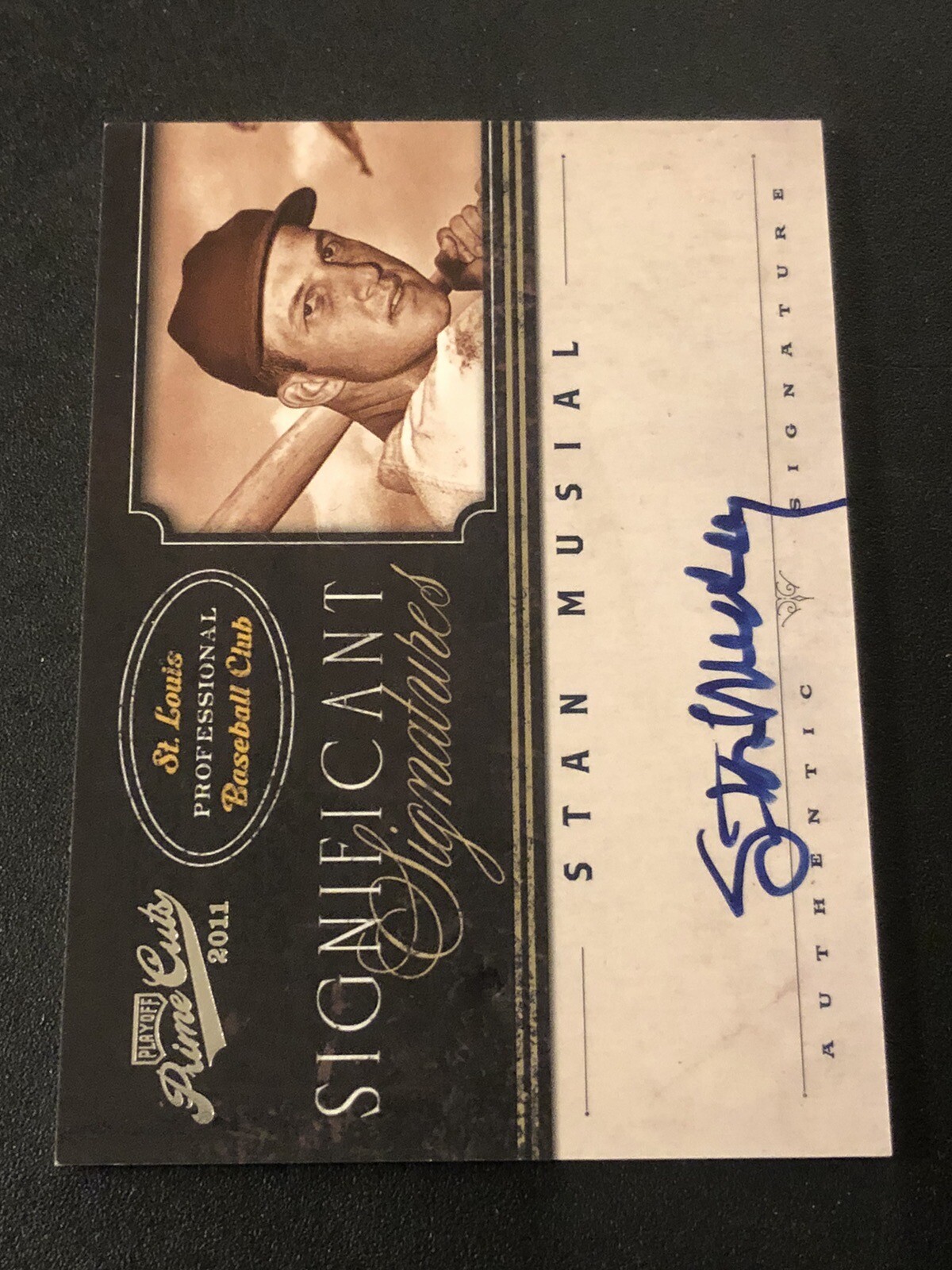 Stan Rothstein Signature 2011 Prime Cuts Significant Signatures Auto /25 Stan Musial HOF | eBay