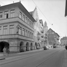 Guild house Zum Safran Zurich 1958 Old Historic Photo