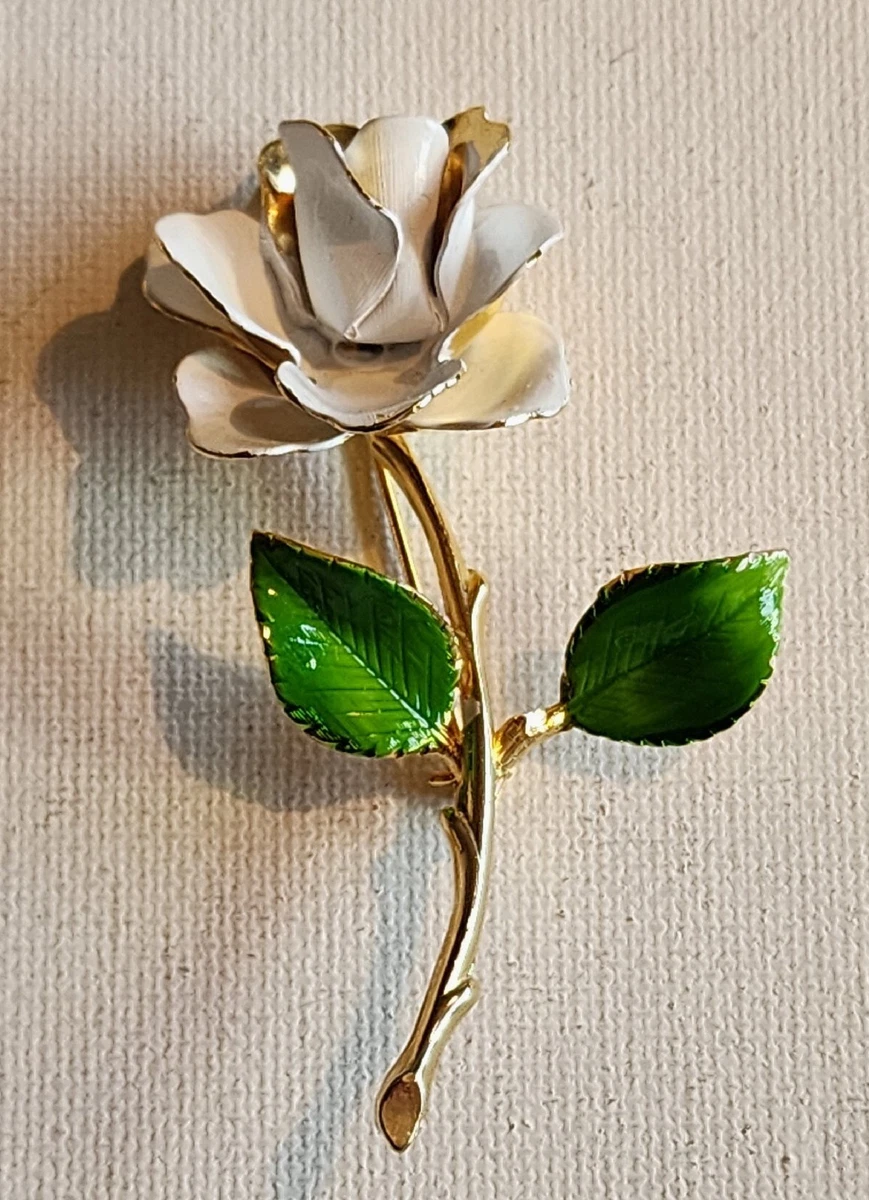 Vintage giovanni rose best sale brooch