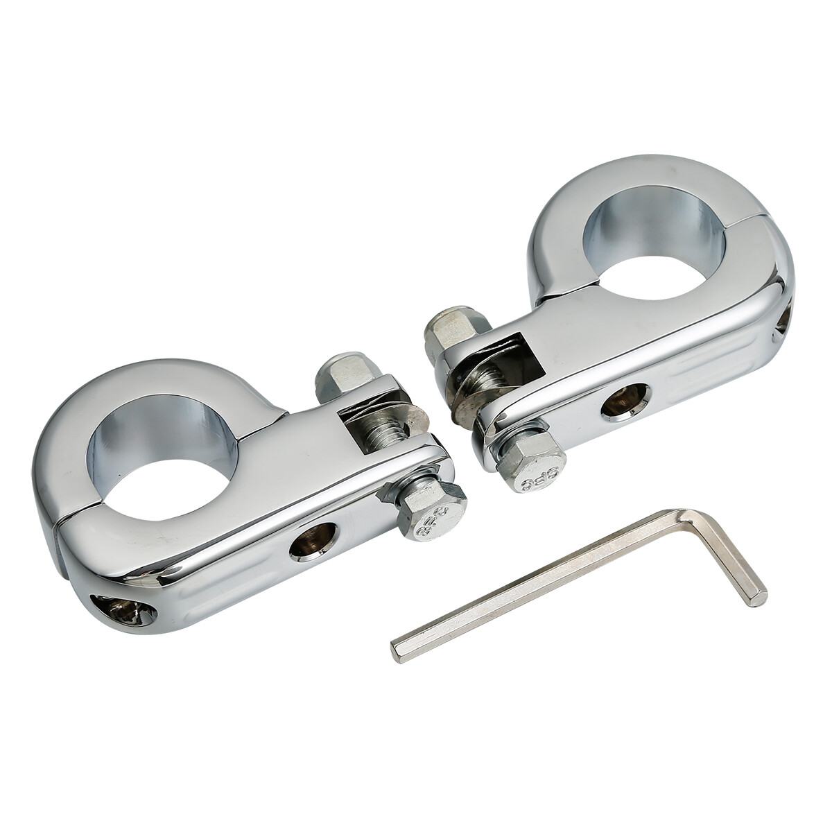 Kit Bulloni Montaggio Poggiapiedi Da 1,25 Pollici Per Barra Motore Harley Touring Road King