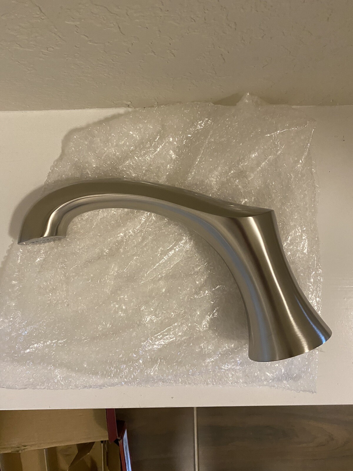 Pfister Lyla Bathroom Deck Mounted Roman Tub Faucet Trim RT6-5TRK Brushed Nickel