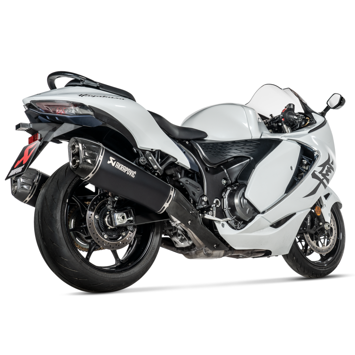 AKRAPOVIC GSX1300R 隼 (08-17) Akrapovic Suzuki Hayabusa 1300 2022 Exhaust Motorcycle 2 Slip-On