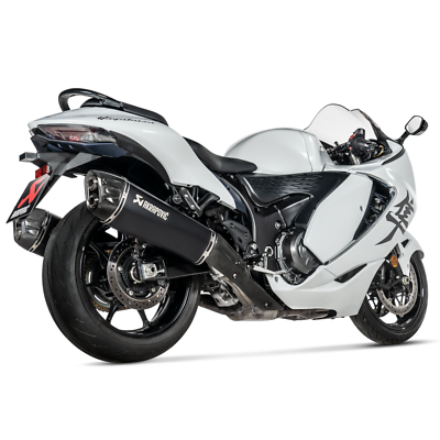 Akrapovic Suzuki Hayabusa 1300 2023 Exhaust Motorcycle 2 Slip-On
