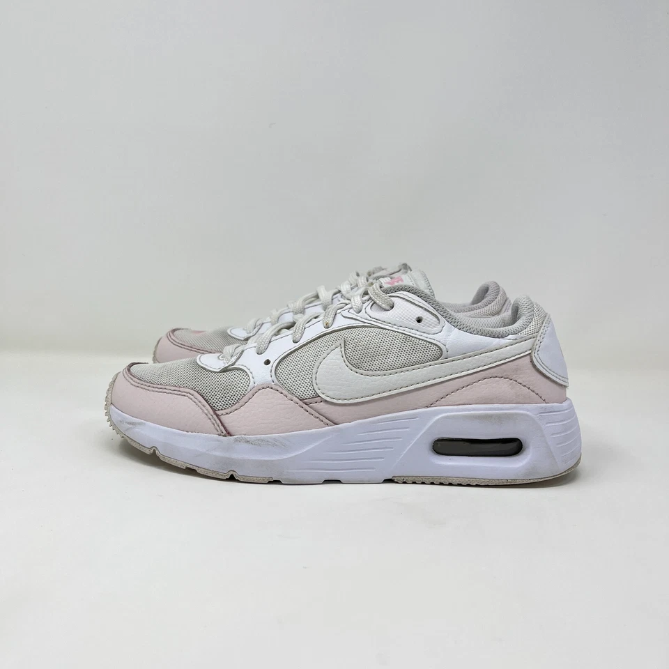 Nike Air Max SC Pink Summit White Lace Up Athletic Sneakers Youth Size 3.5Y Girl - Imagem 2 de 4
