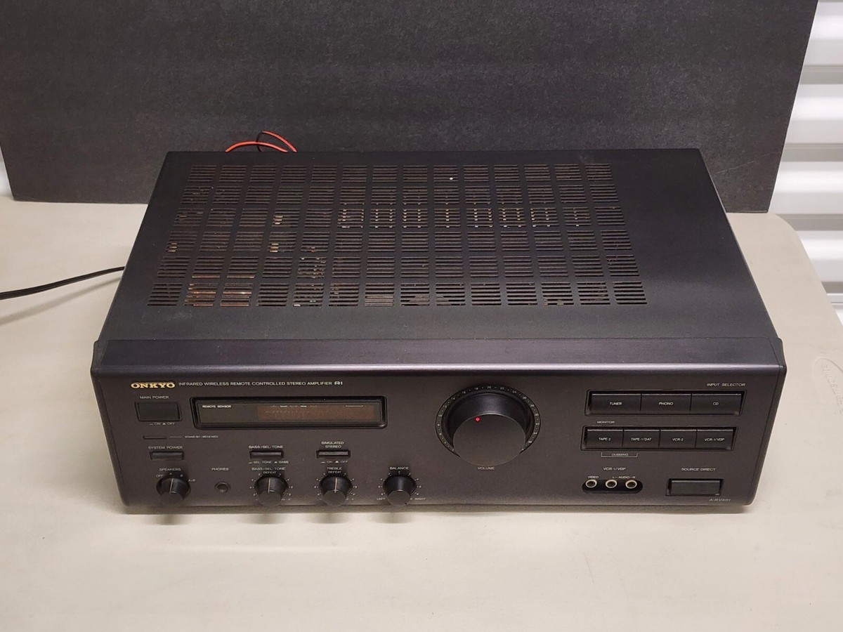 Vintage Onkyo A-RV401 Integrated Stereo Amplifier