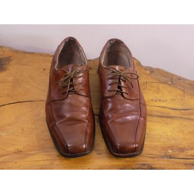 Florsheim mens 12D Medfield Plain Toe Oxford Alverson Brown