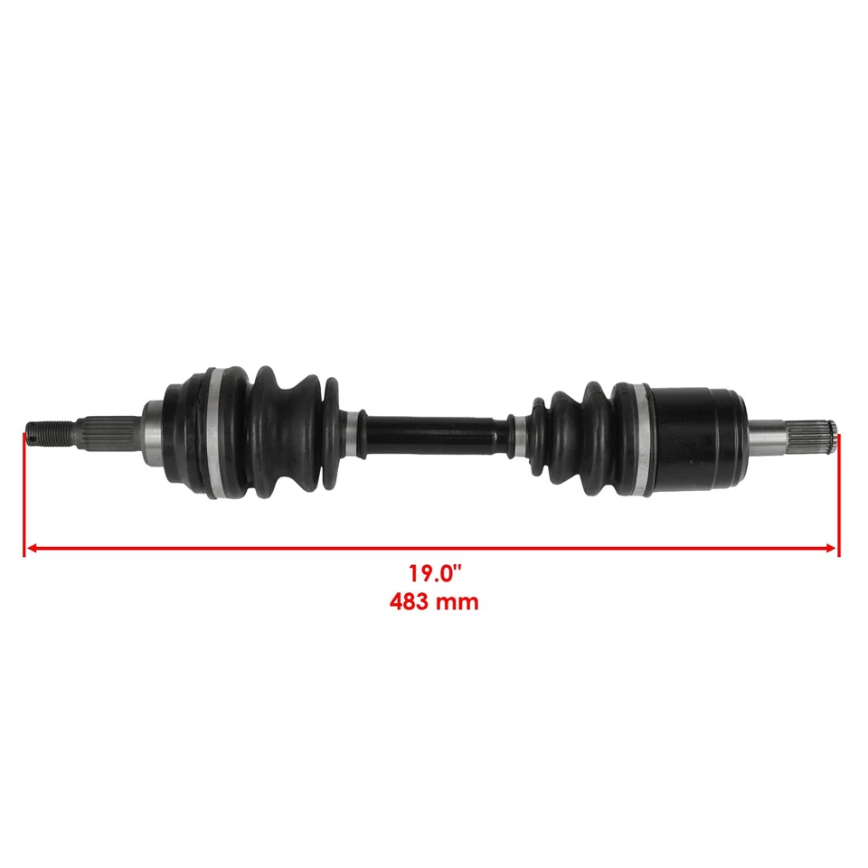 Ejes CV delanteros izquierdo y derecho para Honda Rubicon 500 TRX500FA TRX500FGA 2001-2004 Foto 2 de 4