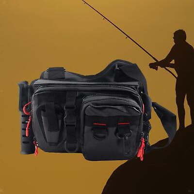 Lure Bag Resistant Large Capacity Waist Bag for Outdoor Camping Fishing