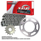 XAM X-Ring Chain & Sprocket Kit for 2000-2018 Kawasaki KL250 Stockman 13/47