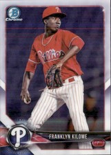 2018 BOWMAN CHROME PROSPECT 1ST PHILADELPHIA PHILLIES - FRANKLYN KILOME #BCP84