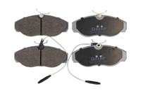 Quaro QP1000 BremsbeläGe Set, Scheibenbremsen FüR CitroËN, Fiat, Peugeot