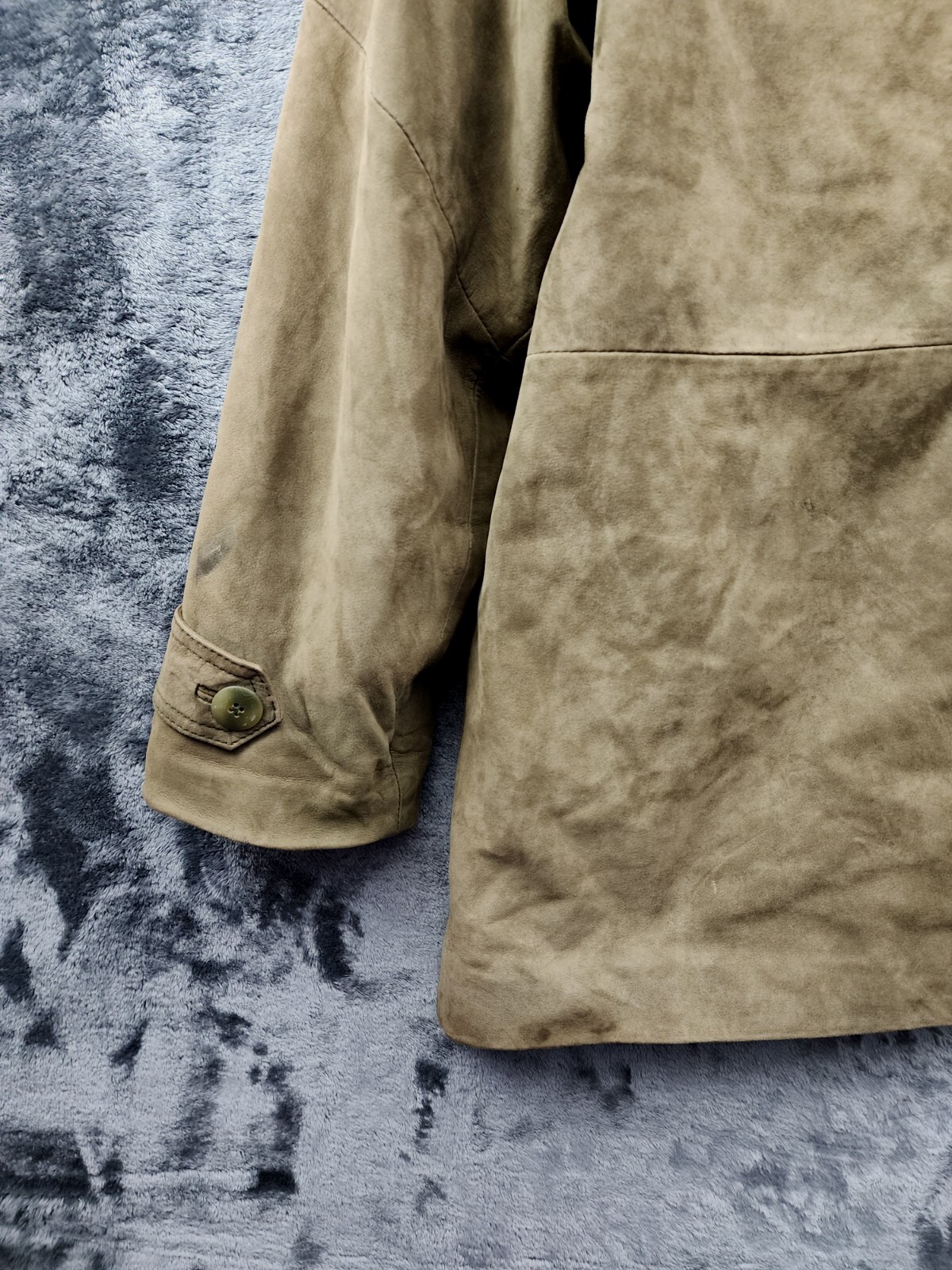 G3 Global Identity Western Style Leather Coat Olive G… Gem