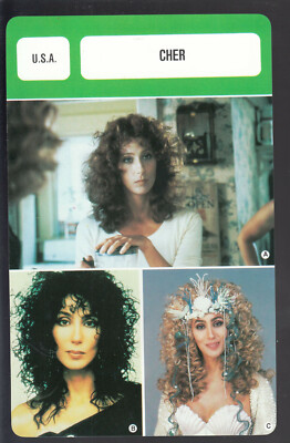 cher☆さん専用 CHER Actress Singer Actor Movies Film BIOGRAPHY PHOTO FRENCH MR