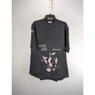 Balenciaga Speed Hunter Short Sleeve T-Shirt in Black BNWT 1 | eBay