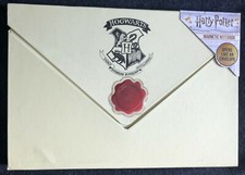 Harry Potter - Invitación Hogwarts A5 - Cuaderno Magnético Oficial Nuevo y Sin Usar